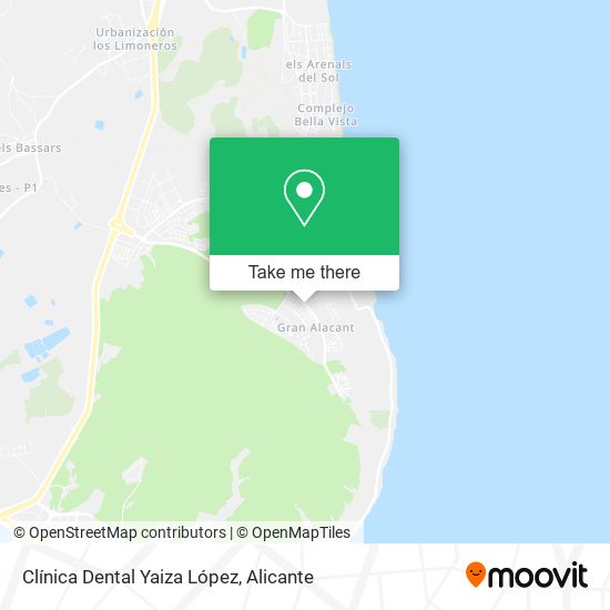 Clínica Dental Yaiza López map