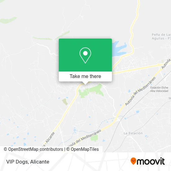 VIP Dogs map