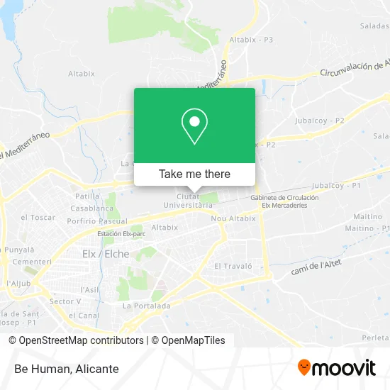 Be Human map