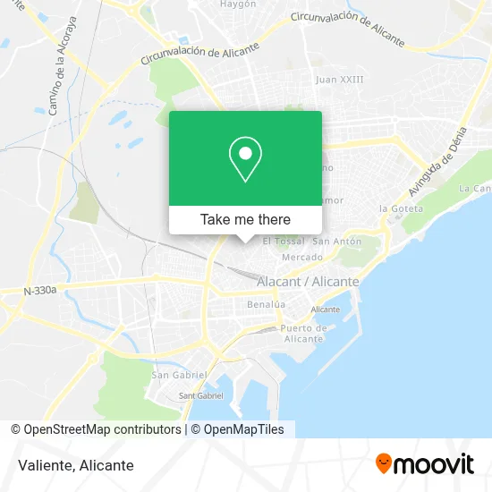 Valiente map