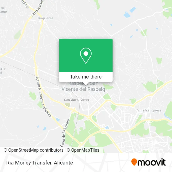 Ria Money Trans map