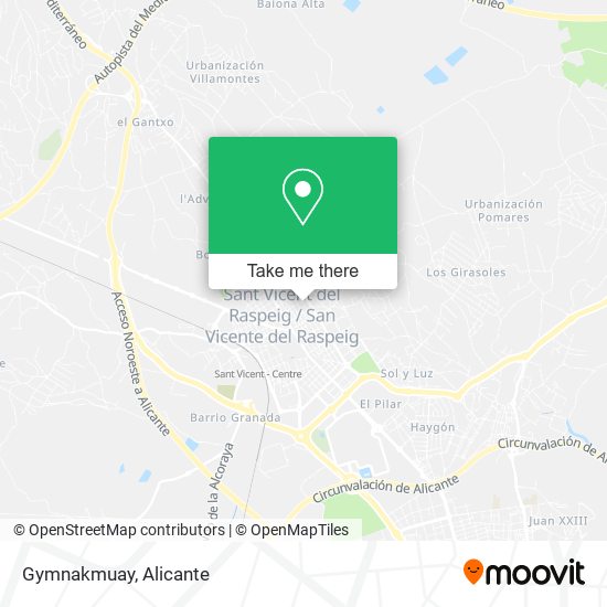 Gymnakmuay map