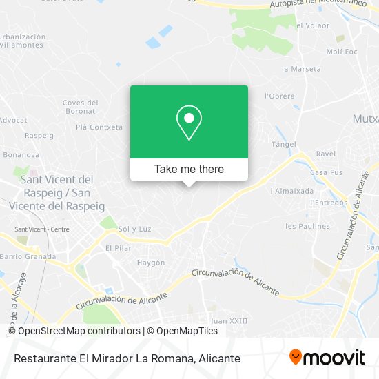 Restaurante El Mirador La Romana map