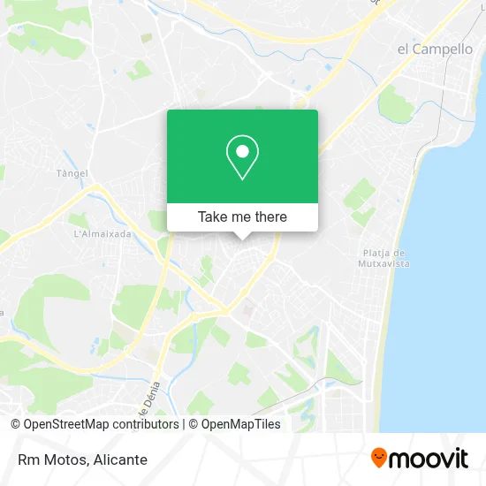 Rm Motos map