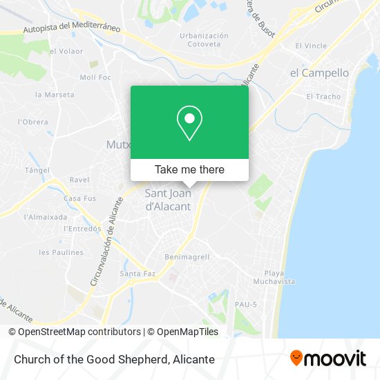 Church of the Good Shepherd map