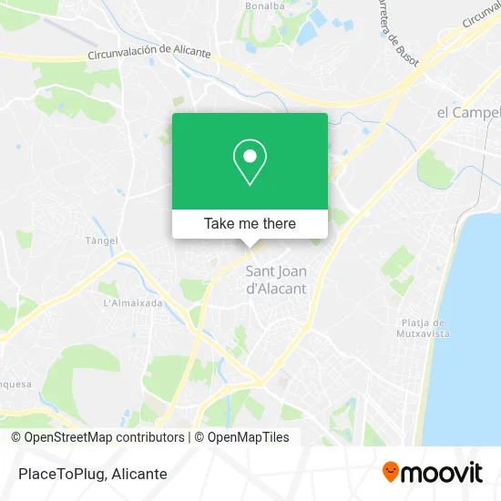 PlaceToPlug map