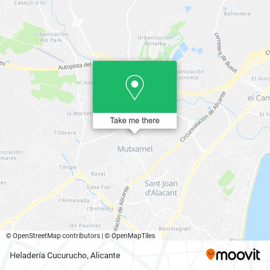 Heladería Cucurucho map