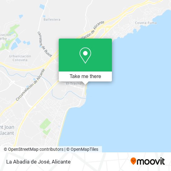 La Abadia de José map