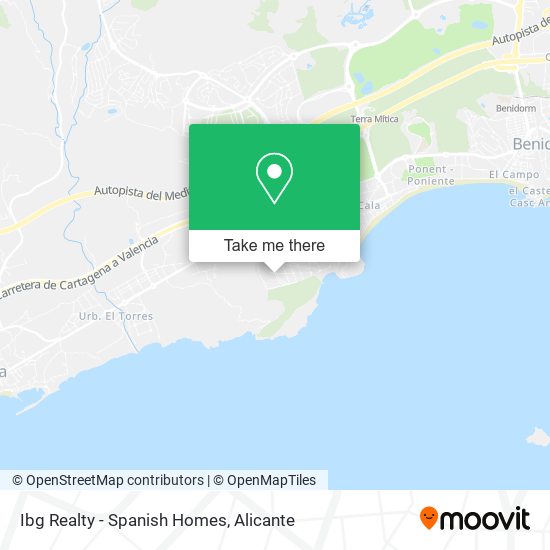 Ibg Realty - Spanish Homes map