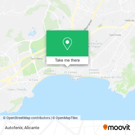 Autofenix map