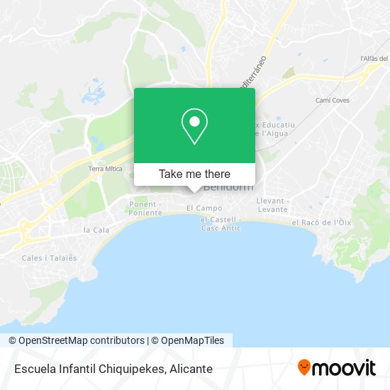 Escuela Infantil Chiquipekes map