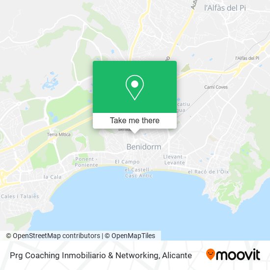 mapa Prg Coaching Inmobiliario & Networking