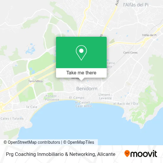 Prg Coaching Inmobiliario & Networking map