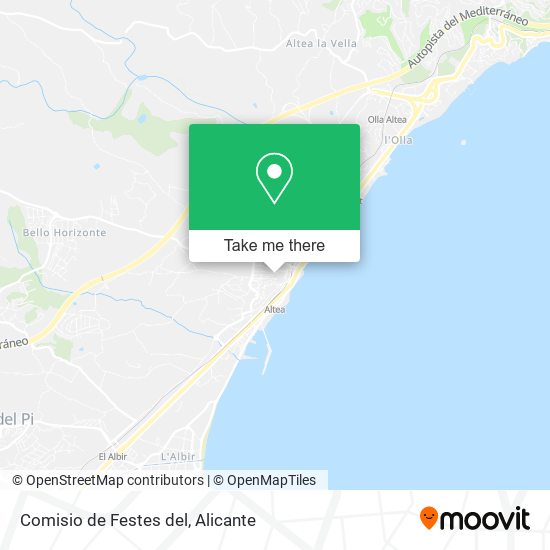 Comisio de Festes del map