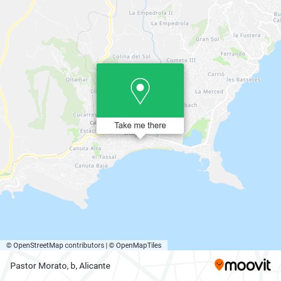 mapa Pastor Morato, b