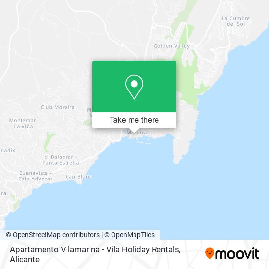 Apartamento Vilamarina - Vila Holiday Rentals map