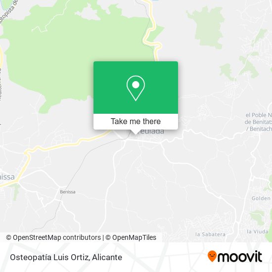 Osteopatía Luis Ortiz map