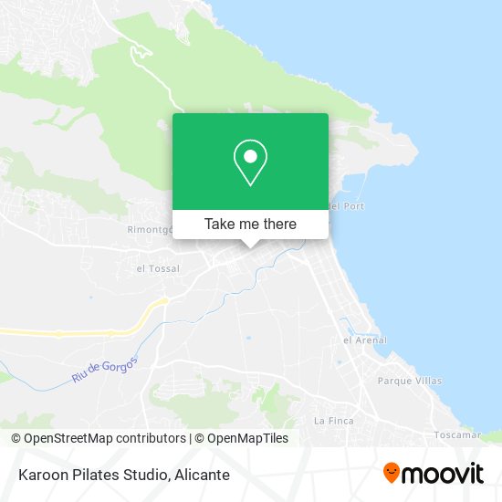 Karoon Pilates Studio map