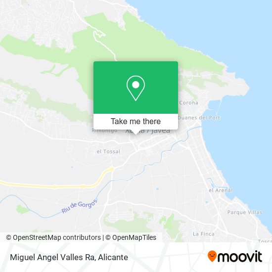 Miguel Angel Valles Ra map