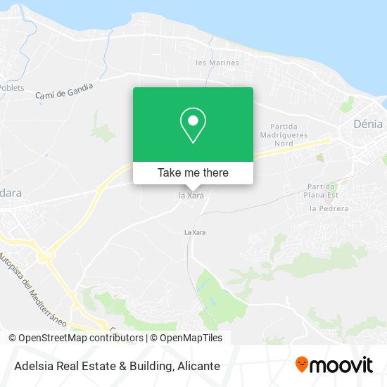 Adelsia Real Estate & Building map