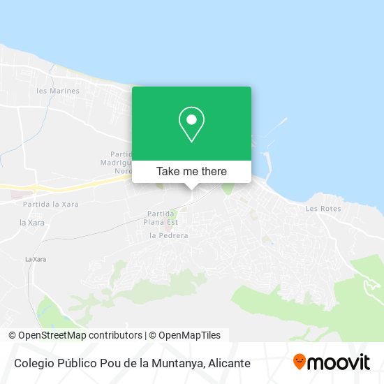 Colegio Público Pou de la Muntanya map