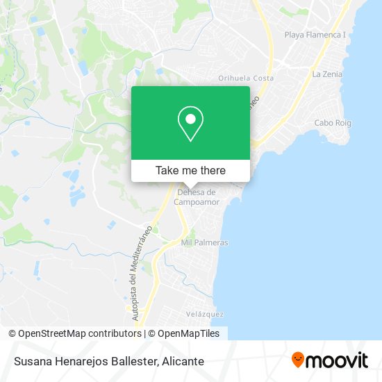 Susana Henarejos Ballester map
