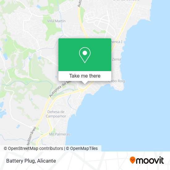 Battery Plug map