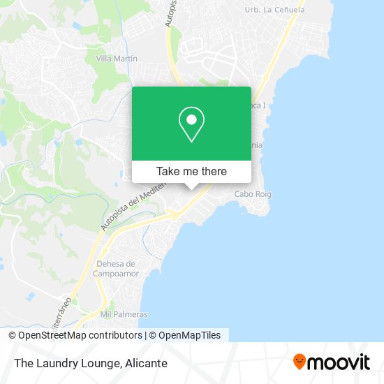 The Laundry Lounge map