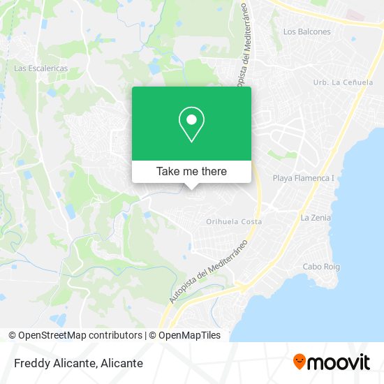 Freddy Alicante map