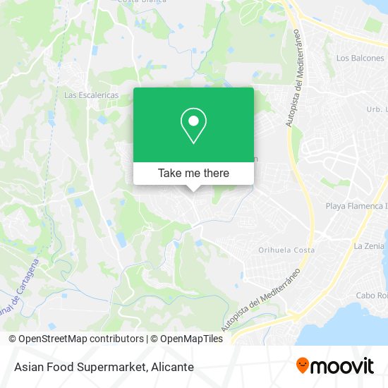 Asian Food Supermarket map