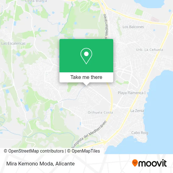 Mira Kemono Moda map