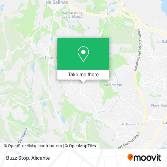 Buzz Stop map