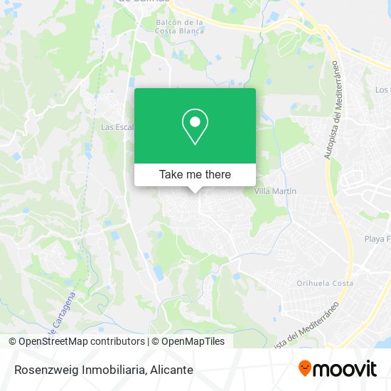 Rosenzweig Inmobiliaria map