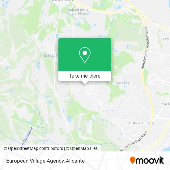 European Village Agency map