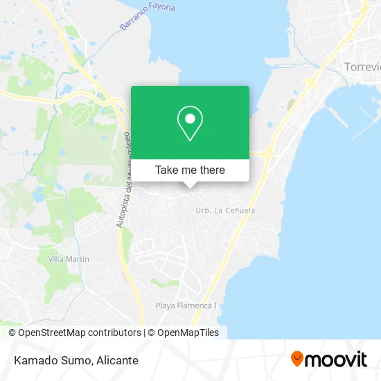 Kamado Sumo map