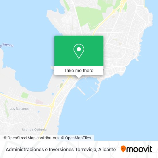 Administraciones e Inversiones Torrevieja map