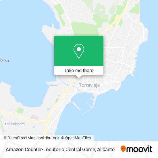 Amazon Counter-Locutorio Central Game map