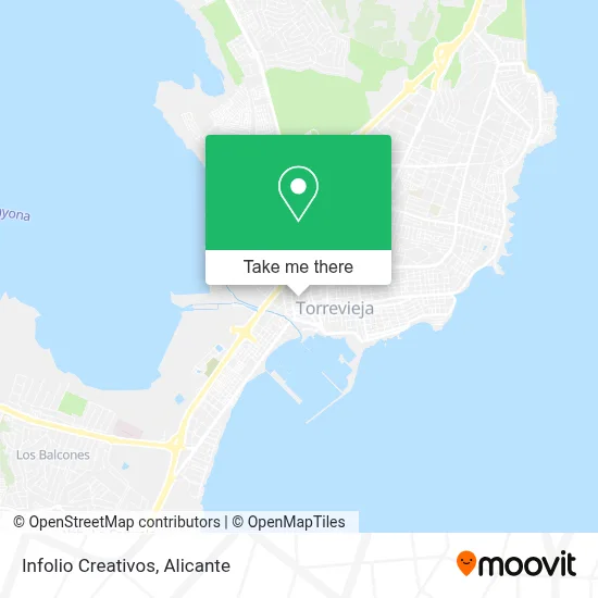 Infolio Creativos map