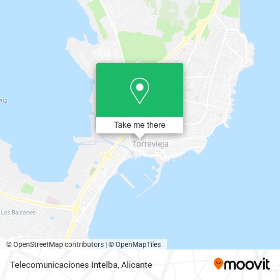 Telecomunicaciones Intelba map
