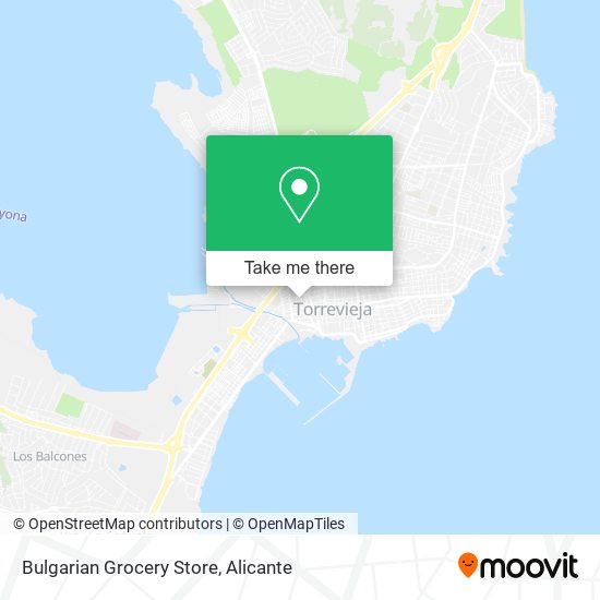 Bulgarian Grocery Store map