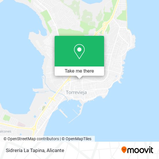 Sidrería La Tapina map