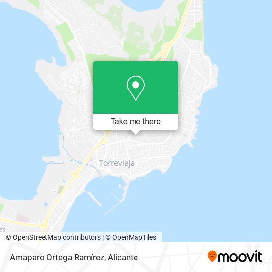 Amaparo Ortega Ramírez map