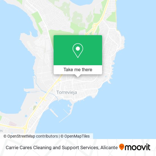 Carrie Cares Cleaning and Support Services map