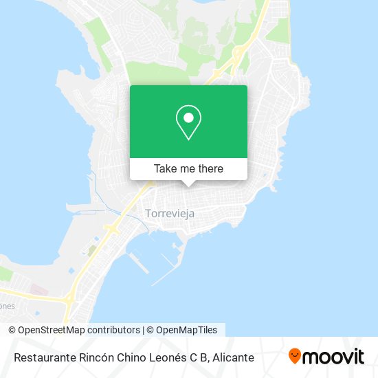 Restaurante Rincón Chino Leonés C B map