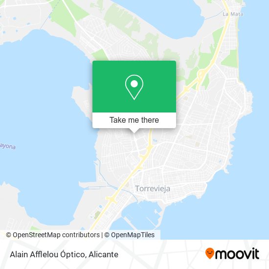 Alain Afflelou Óptico map