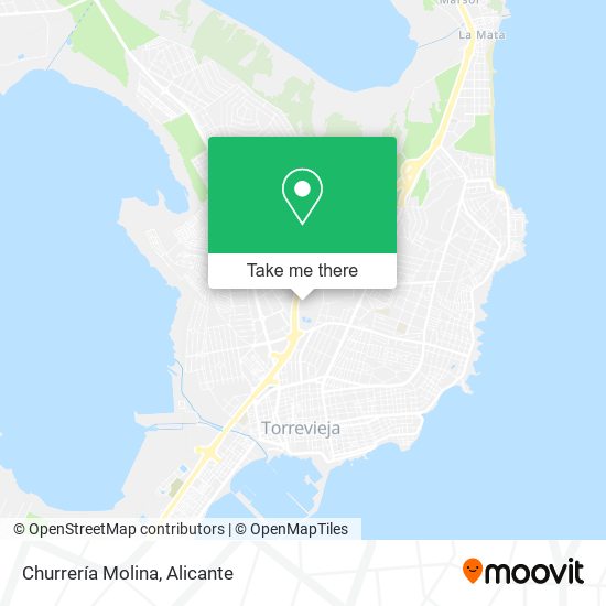 Churrería Molina map