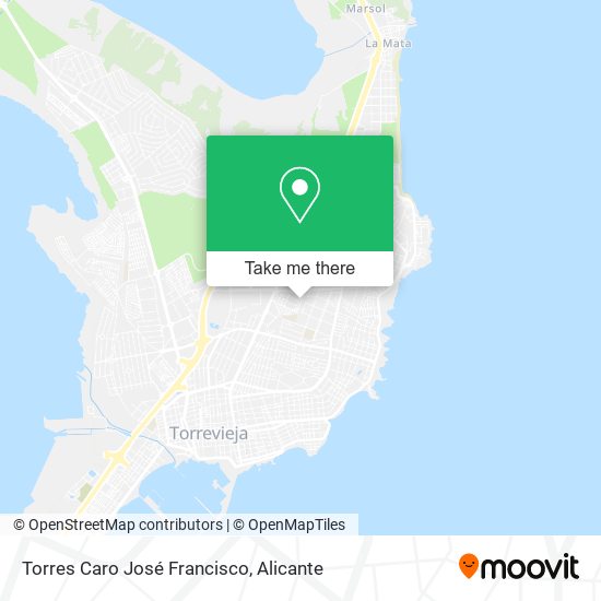 Torres Caro José Francisco map