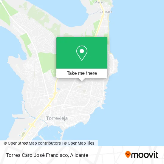 Torres Caro José Francisco map