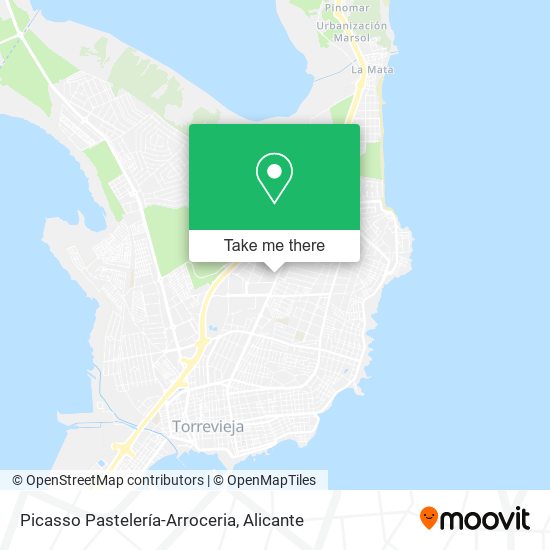 Picasso Pastelería-Arroceria map