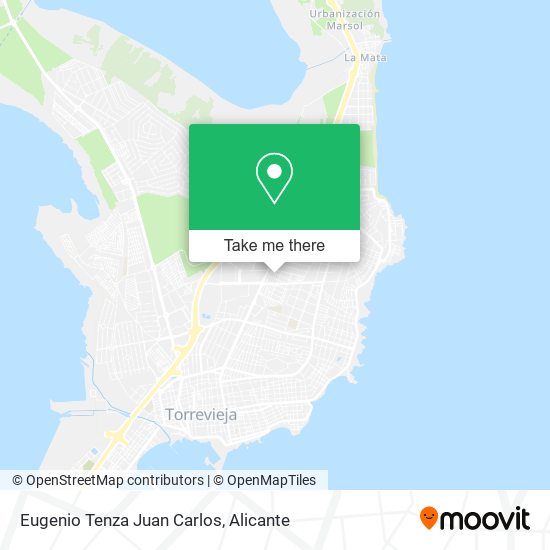 Eugenio Tenza Juan Carlos map